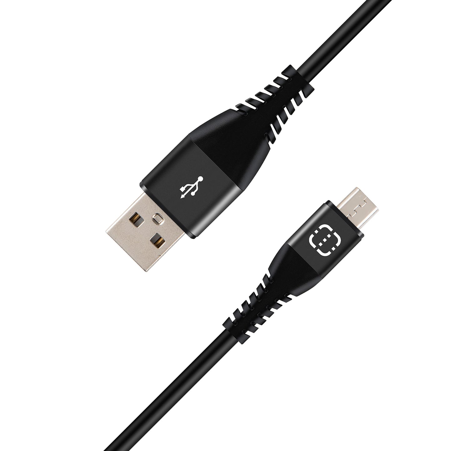 Micro USB Cable Black/Green 1.2m