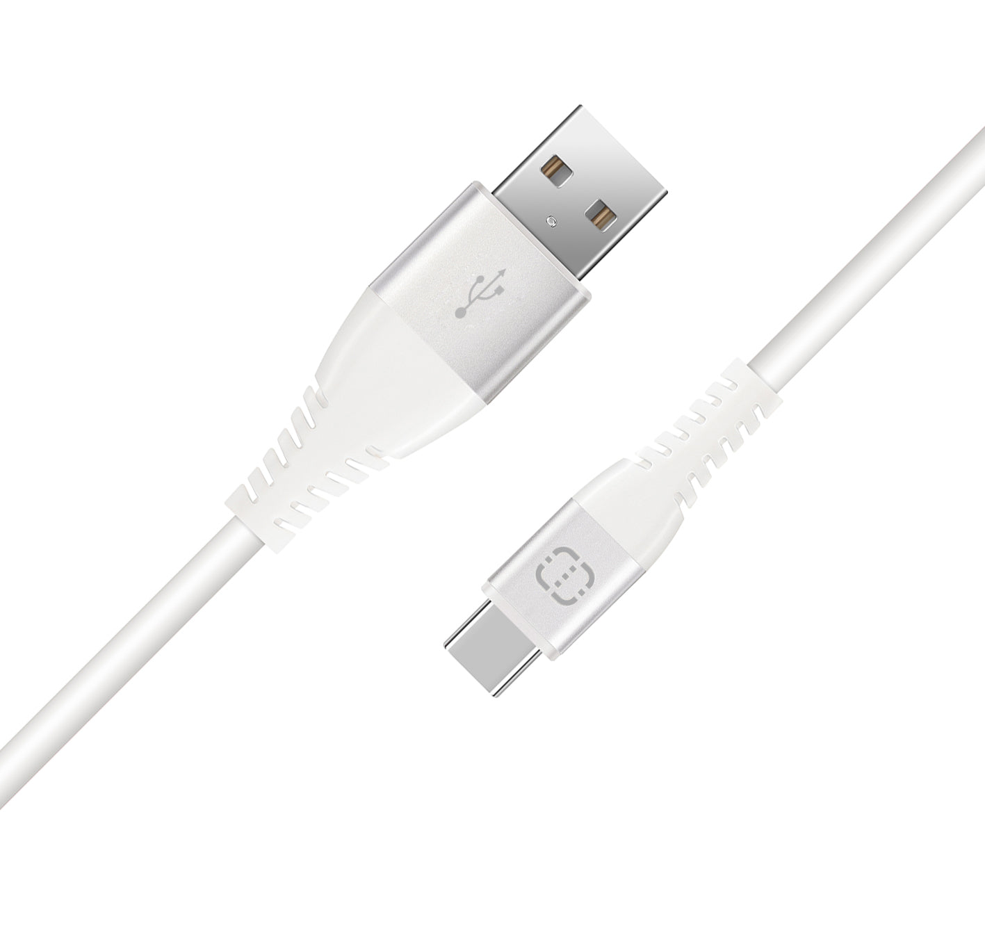 USB C to USB Cable White 2m