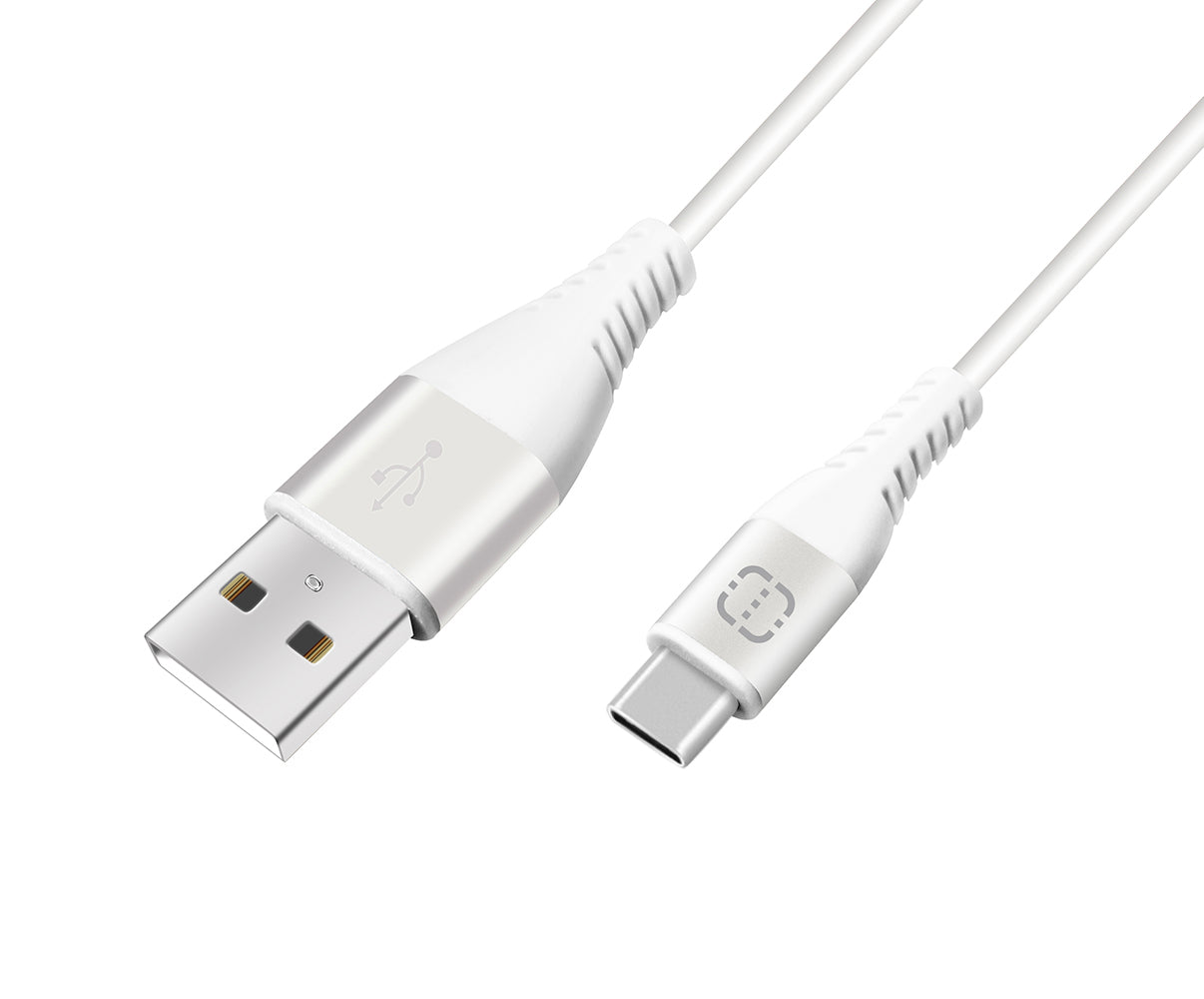 USB C to USB Cable White 2m